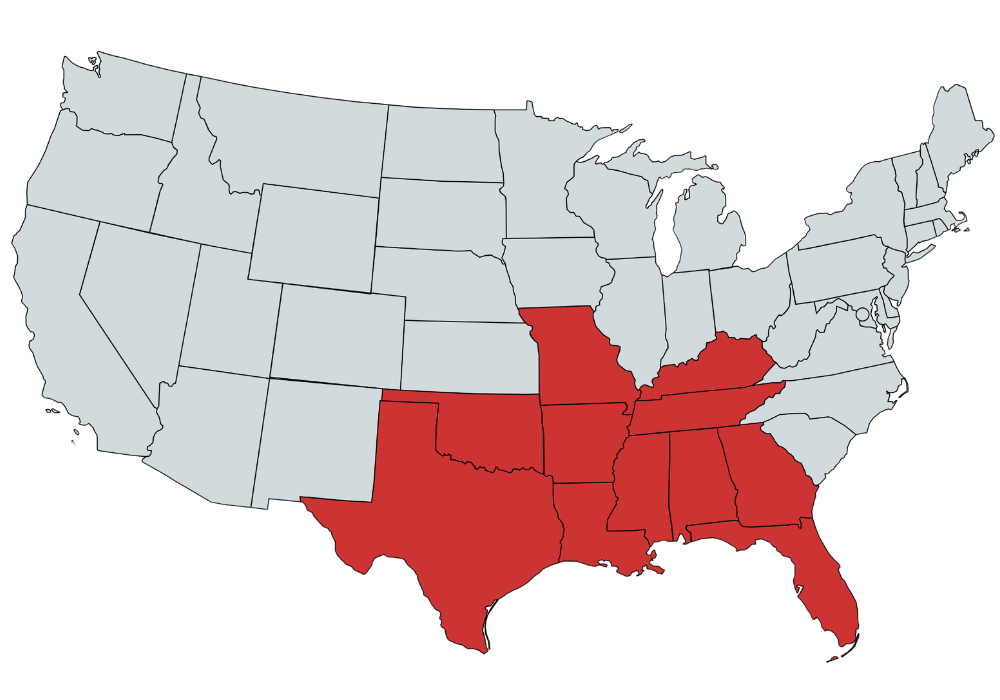 Copeland Map-11 States